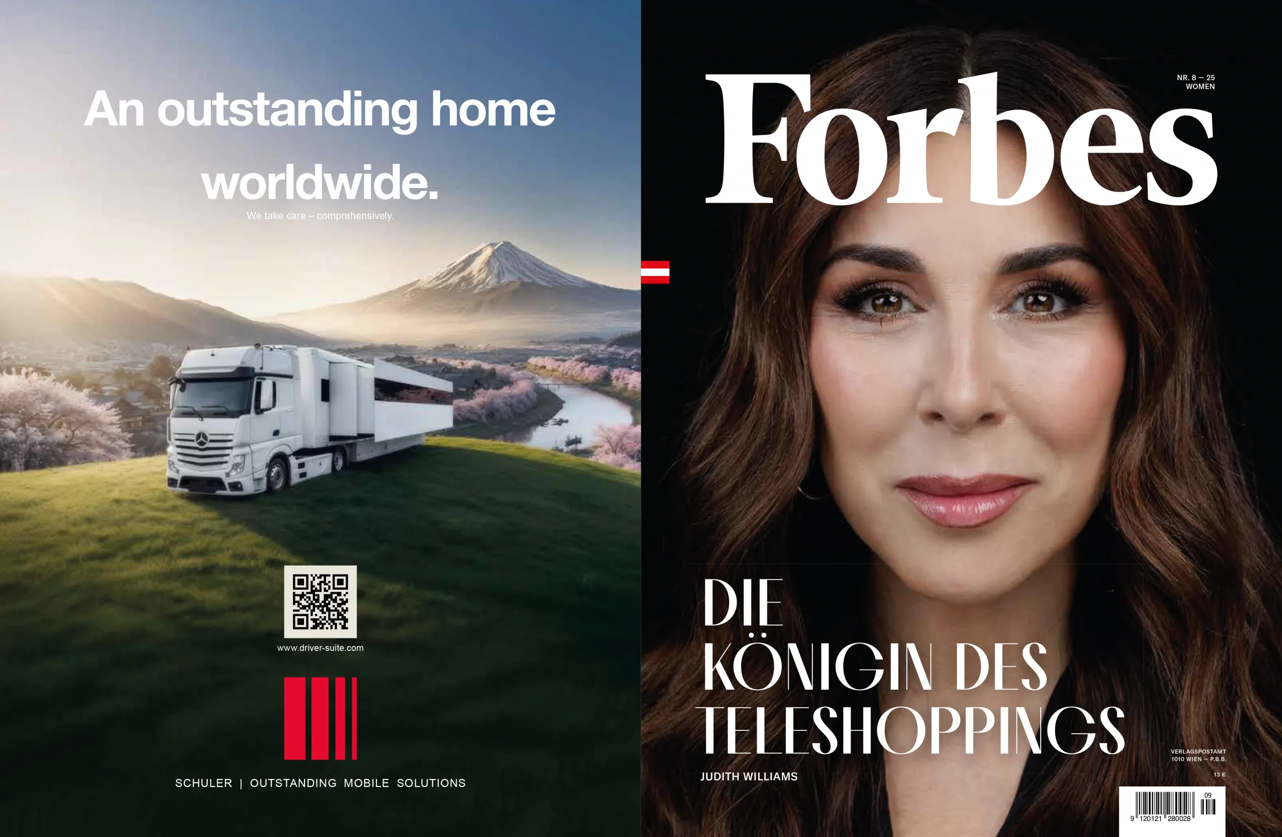 🚀 Forbes-Rückseite: So liefert KI-Visualisierung die perfekte Ästhetik für High-End-Printwerbung.